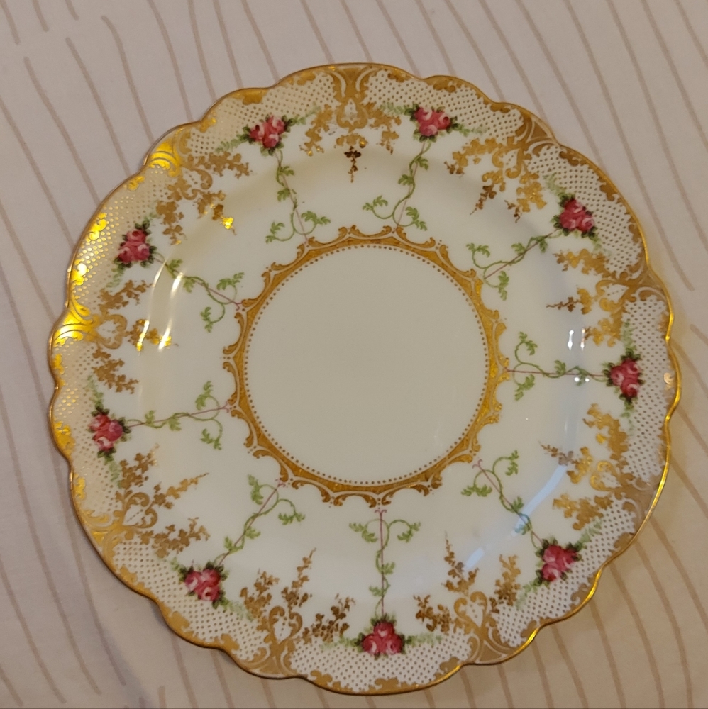 Bone China Gold plates set of 6